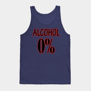 ALCOHOL 0% Tank Top